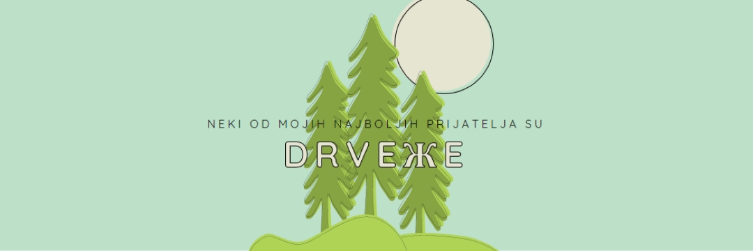 Šumsko povlačenje green whimsical-line