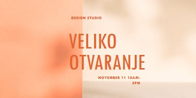 Meko pokretanje orange modern-bold