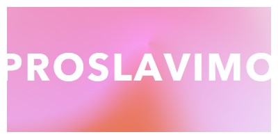 Proslavimo u stilu pink modern-bold