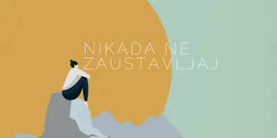 Penjanje na svaku planinu green modern-simple