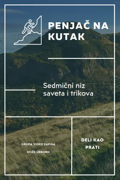 Nastavi da se penješ green modern-simple