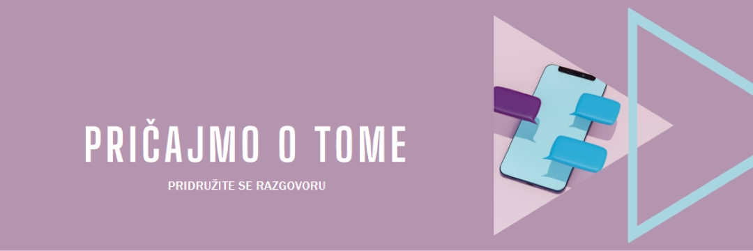 Početni ekran razgovora purple modern-geometric-&-linear