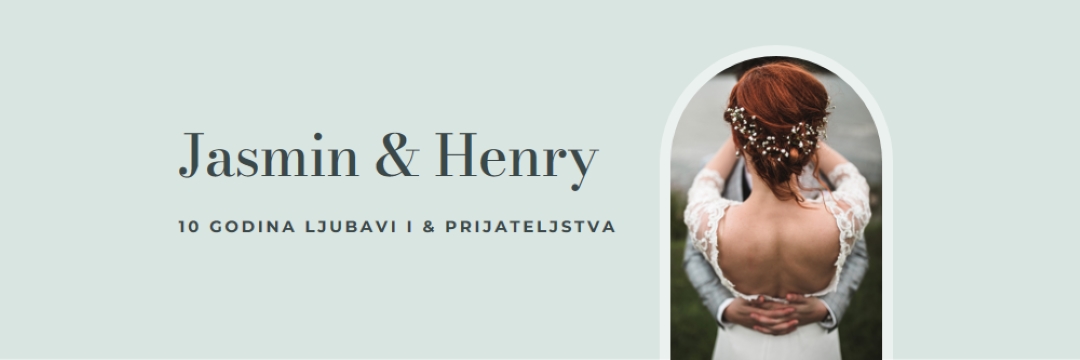 Godine ljubavi i prijateljstva blue modern-simple