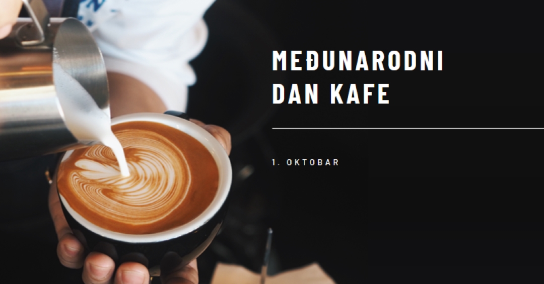 Međunarodni dan kafe brown modern-simple