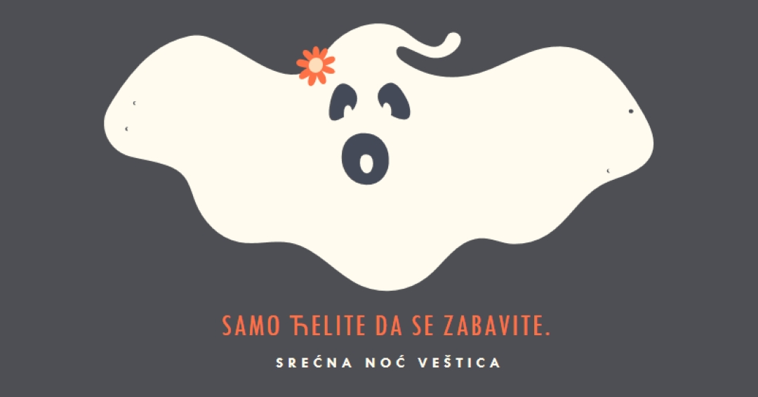 Samo se zabavljamo gray modern-bold