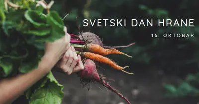 Proslavljanje Svetskog dana hrane green modern-simple