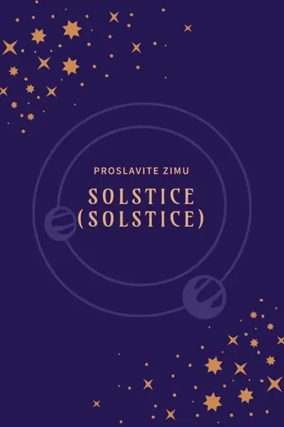 Zima stiže purple organic-boho