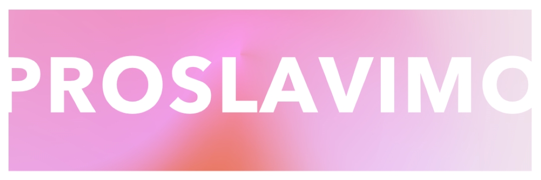 Proslavimo u stilu pink modern-bold