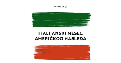 Proslava italijanskog američkog nasleđa white modern-bold