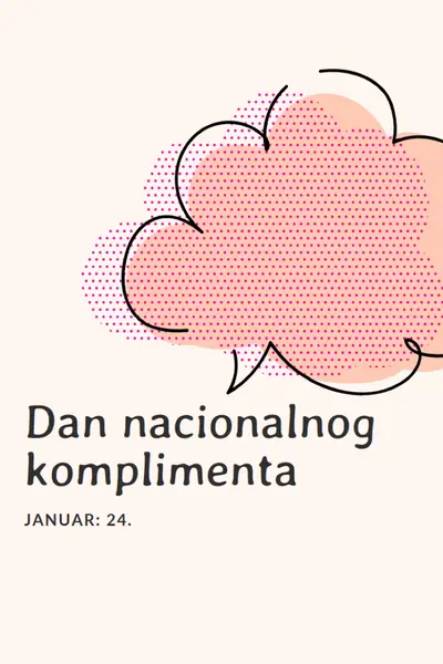 Mehurić breskva pink whimsical-line