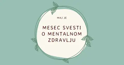 Poštujte svest o mentalnom zdravlju green organic-simple