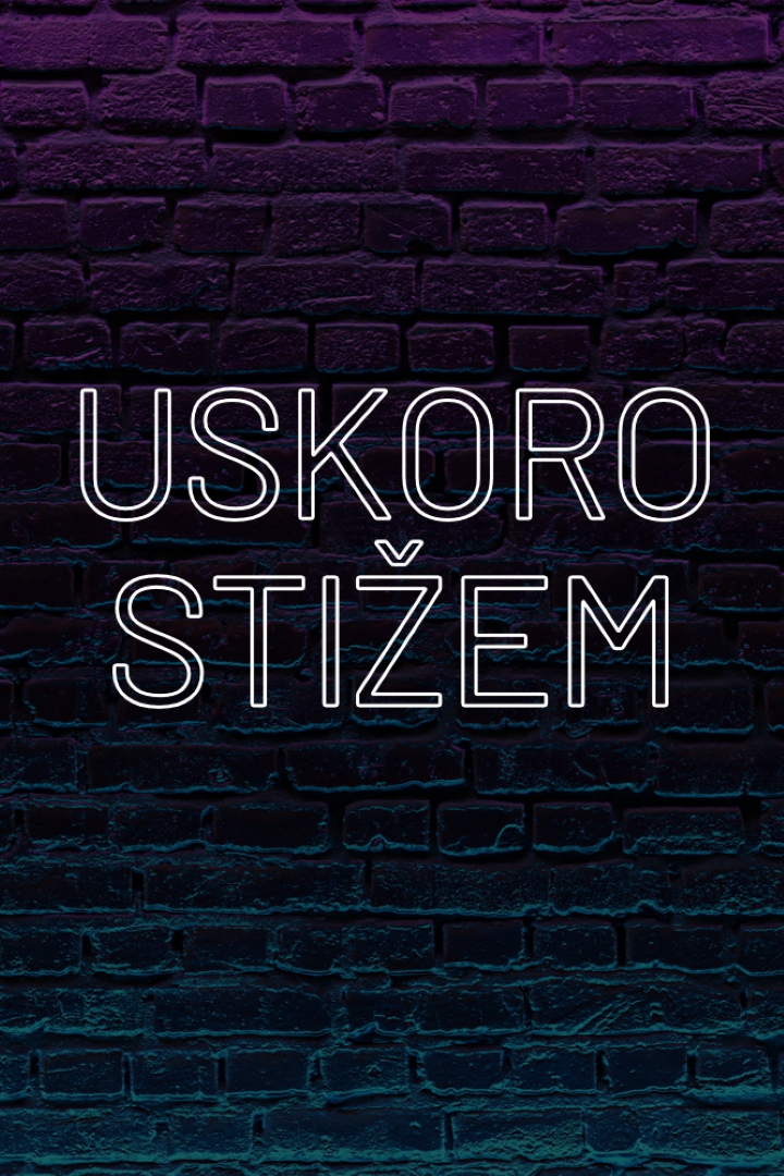 Uskoro stiže za vas purple modern-bold