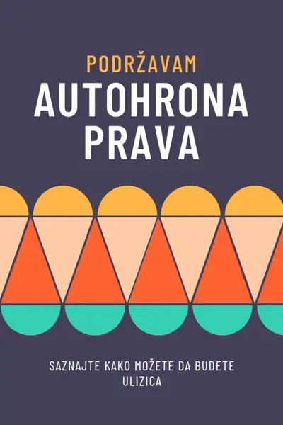 Podrška autohtonim pravima blue modern-color-block