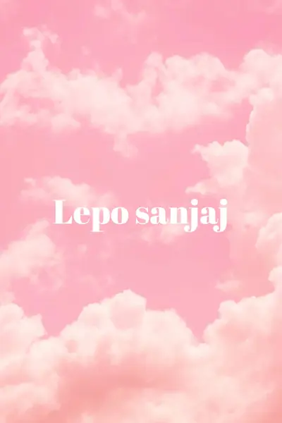 U vreme spavanja u oblaku pink modern-simple