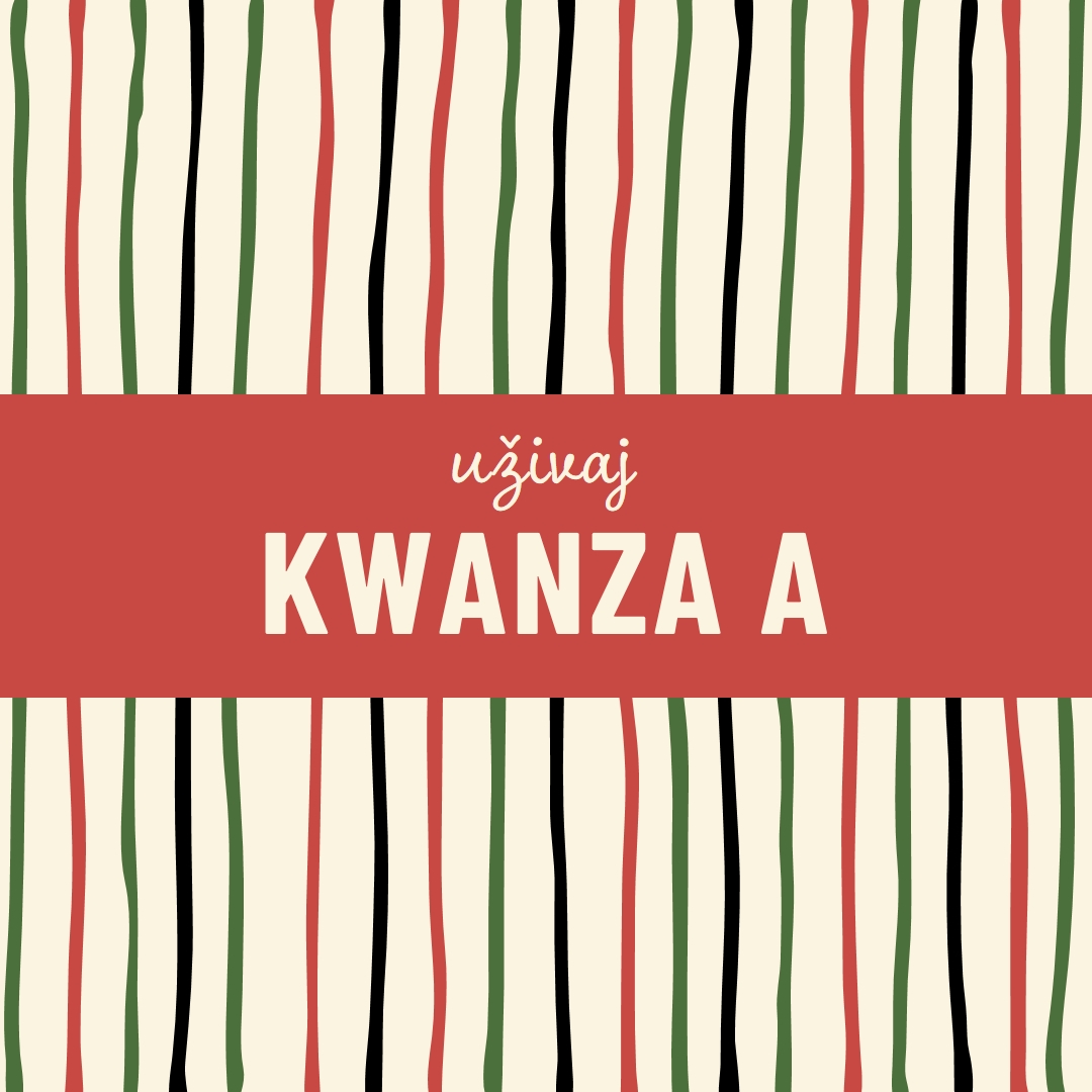 Sreжna Kwanza. red whimsical-line