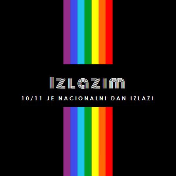 Izlazim black vintage-retro