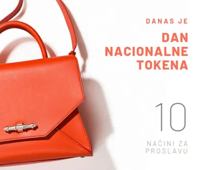 Danas je Dan nacionalne tobdžija white modern-simple