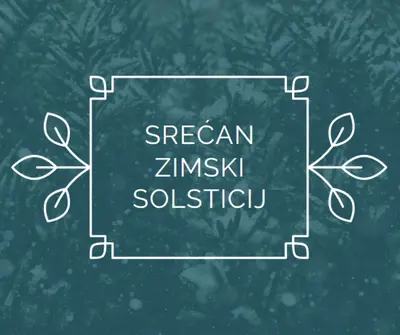 Zimsko solsticijsko letnje dane green modern-simple