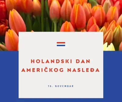 Proslava holandskih korena orange modern-simple