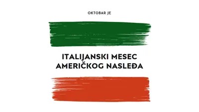 Proslava italijanskog američkog nasleđa white modern-bold