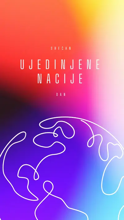 Proslava jedinstva purple whimsical-line