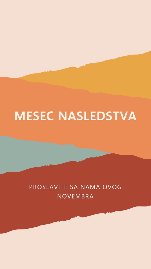 Mesec dana u čast nasledstva indijanstva orange organic-simple