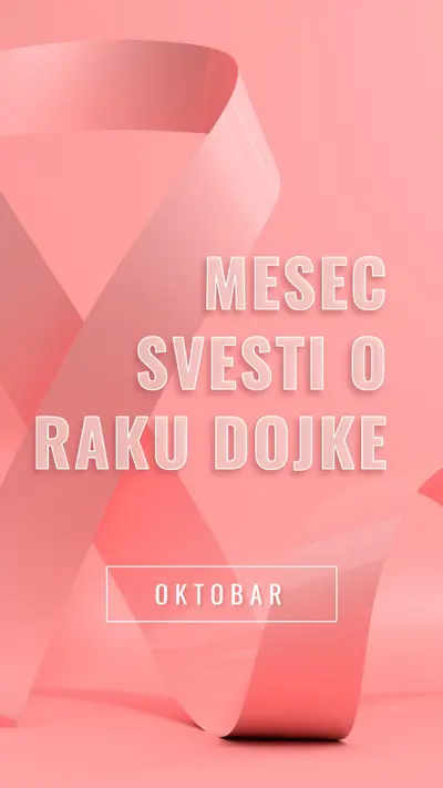 Svest o raku dojke pink modern-bold