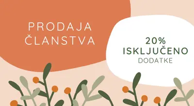 Prodaja članstva orange organic-simple