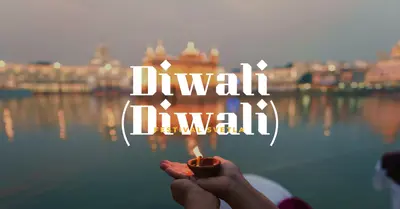 Svetlo Diwalija blue modern-simple