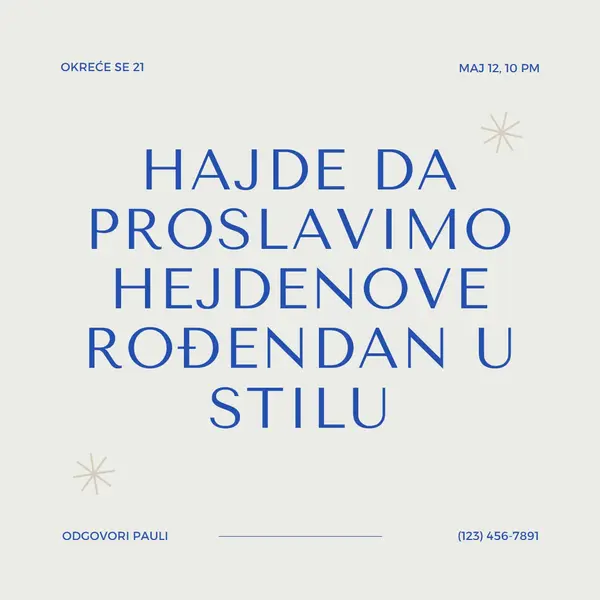 21. rođendanski bash gray modern,minimal,typographic,contemporary,current,stylish,simple,clean,text-based