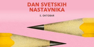 Istaknuti nastavnici pink modern-bold