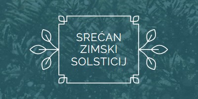 Zimsko solsticijsko letnje dane green modern-simple