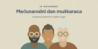 Međunarodni dan muškaraca gray modern-color-block