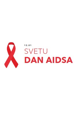 Dan prepoznavanja Svetskog AIDS-a white modern-simple