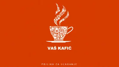 Poslovna prezentacija kafeterije white modern-simple
