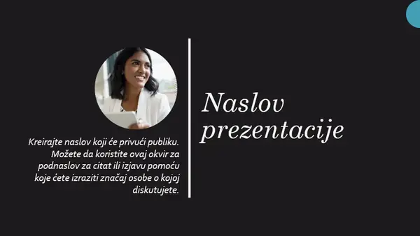 Prezentacija biografije modern geometric