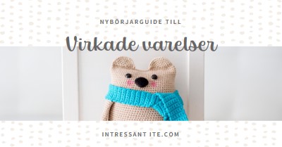 Nybörjarguide till virka white organic-simple