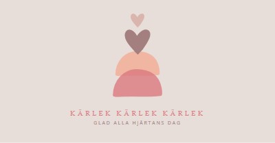 Hjärtvärmande gray organic-simple