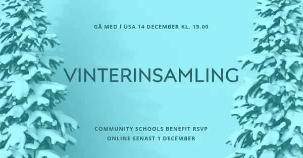 Vinterunderland blue modern-simple