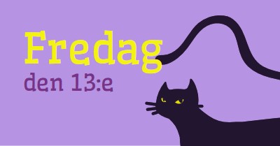 Fredag den trettonde purple organic-simple