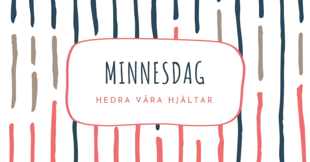 Hedra våra hjältar white whimsical-line