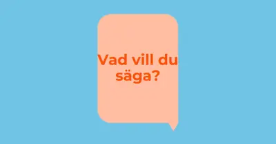 Våga säga blue modern-bold