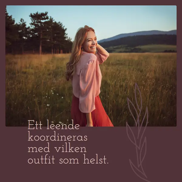 Fältdag purple modern-simple