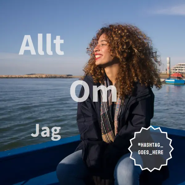 Ja, det handlar om mig blue modern-simple