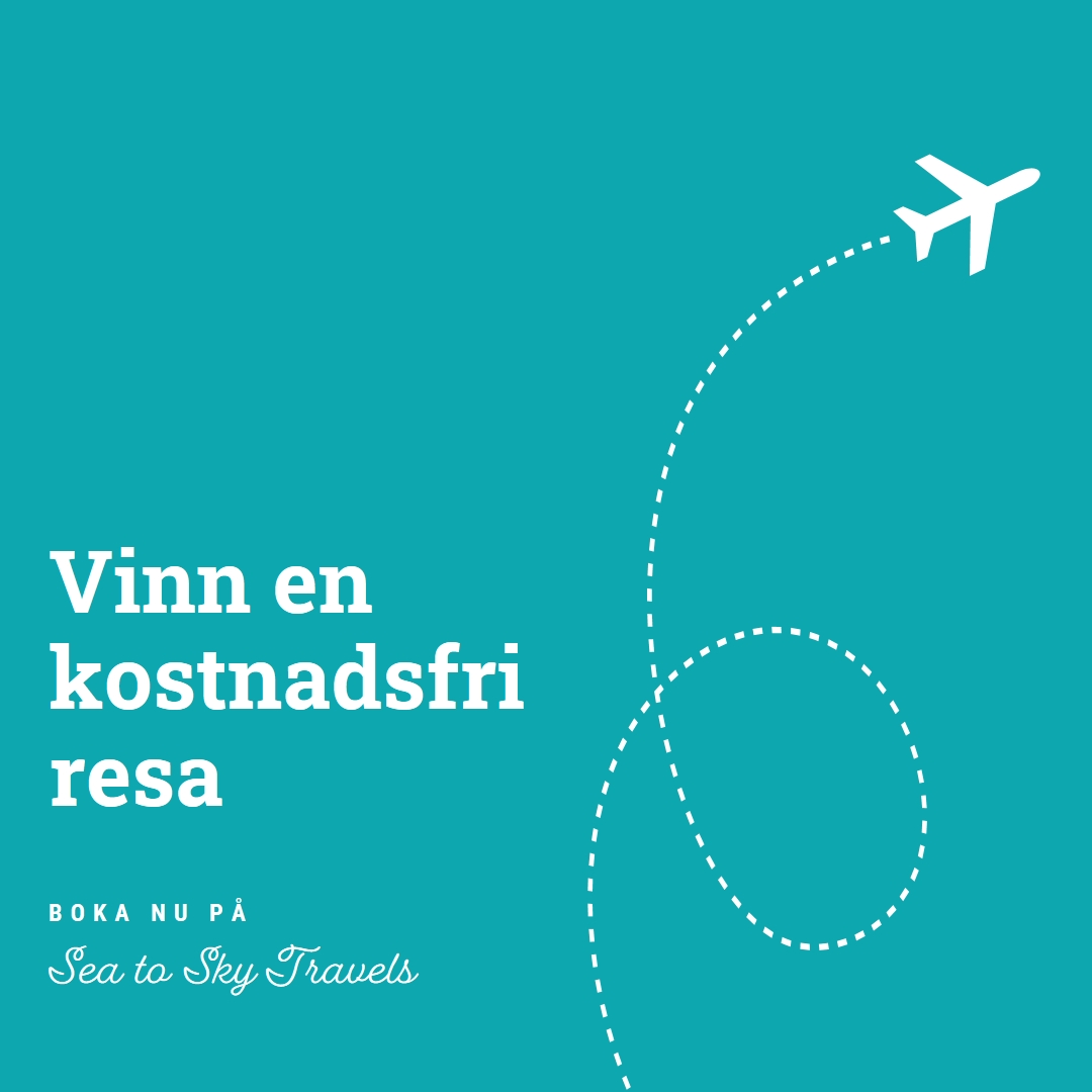 Flygväg blue modern-simple