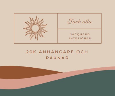 20k följare och räknar pink organic-boho