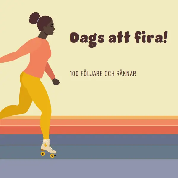 Fortsätt rulla orange vintage-retro