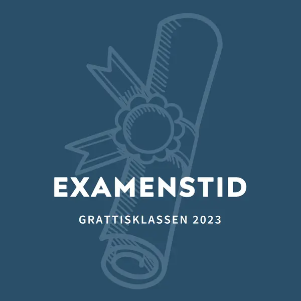 Ditt examensbevis blue modern-simple