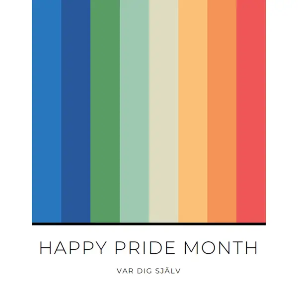 Var dig själv white modern-simple
