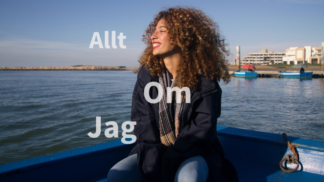 Ja, det handlar om mig blue modern-simple